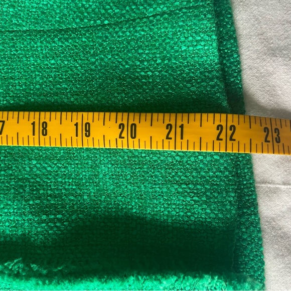 Lafayette 148 New York Emerald Green Cropped Jacket Blazer Size 12 - Picture 7 of 8